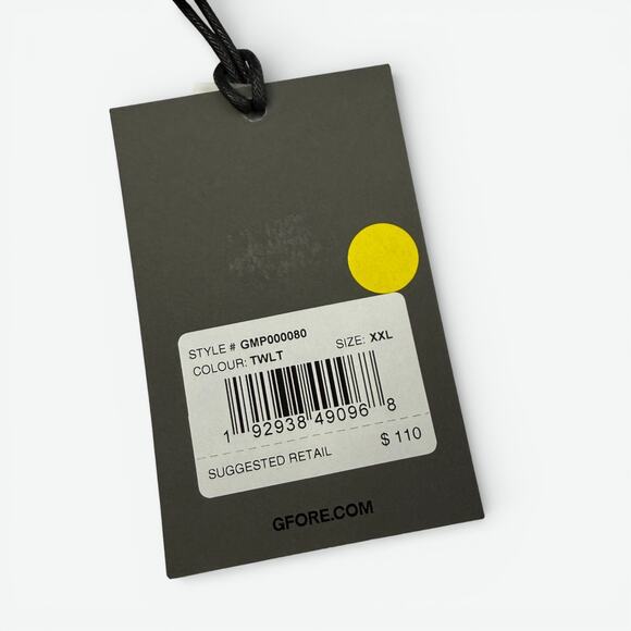 G FORE Blur Floral Tech Jersey Polo Mens XXL Performance Golf UPF 50 New - Picture 5 of 12